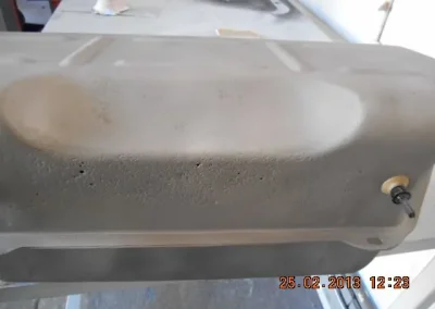 Petrol Tank Metallisation Repair 4