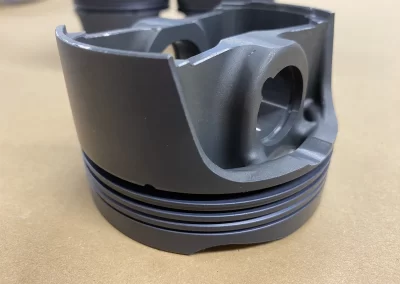 Powder Coated Pistons Scaled Works