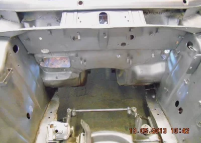 Shotblasted Car Body Head Engine Side