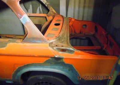 Shotblasted Car Body Works