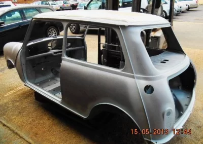 Shotblasted Mini Body Shell