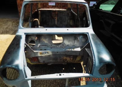 Shotblasted Mini Car Body Shell View