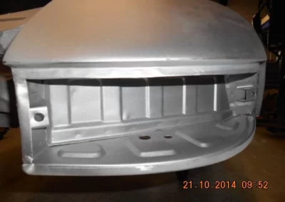 Vehicles Bead Blasting Body Shell Front View