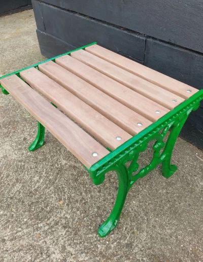Victorian Cast Iron Small Bench