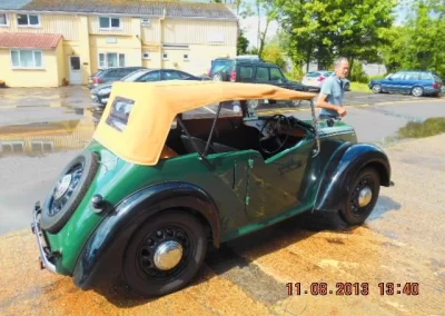 Vintagecar Powder Coated 2