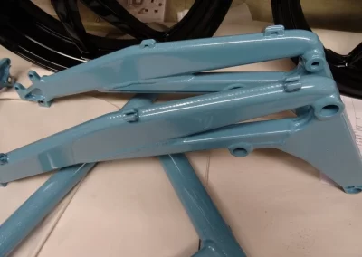 Alloy Bike Frame French Blue 1 1 1024x768