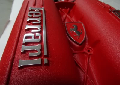 Ferrari Powder Coated Cam Cover Work