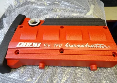 Fiat Cam Cover In Wrinkle Red Black 1