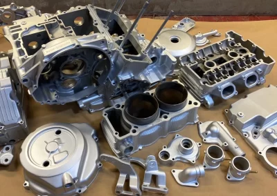 Finished In Ceakote Glacier Silver 2