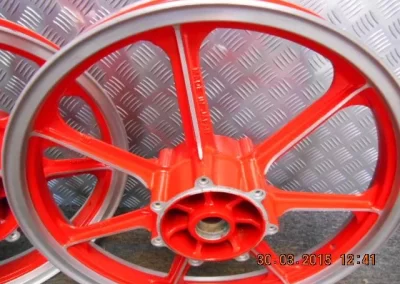 Redpowdercoated Wheels 3