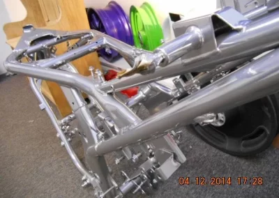 Motorcycleframe Silver 11