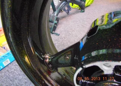 Motorcyclewheel Powdercoated 1 1