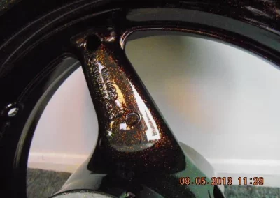 Motorcyclewheel Powdercoated 8 1