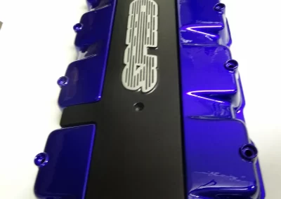 Speed Six Powder Coated Cam Cover Closeup
