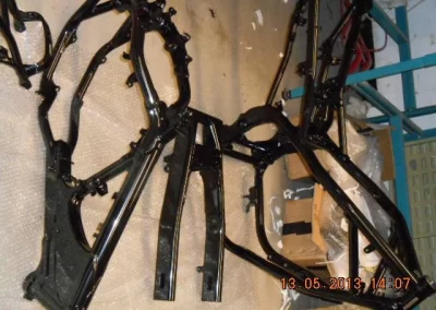 Various Motorycle Powdercoated Frames 3 1