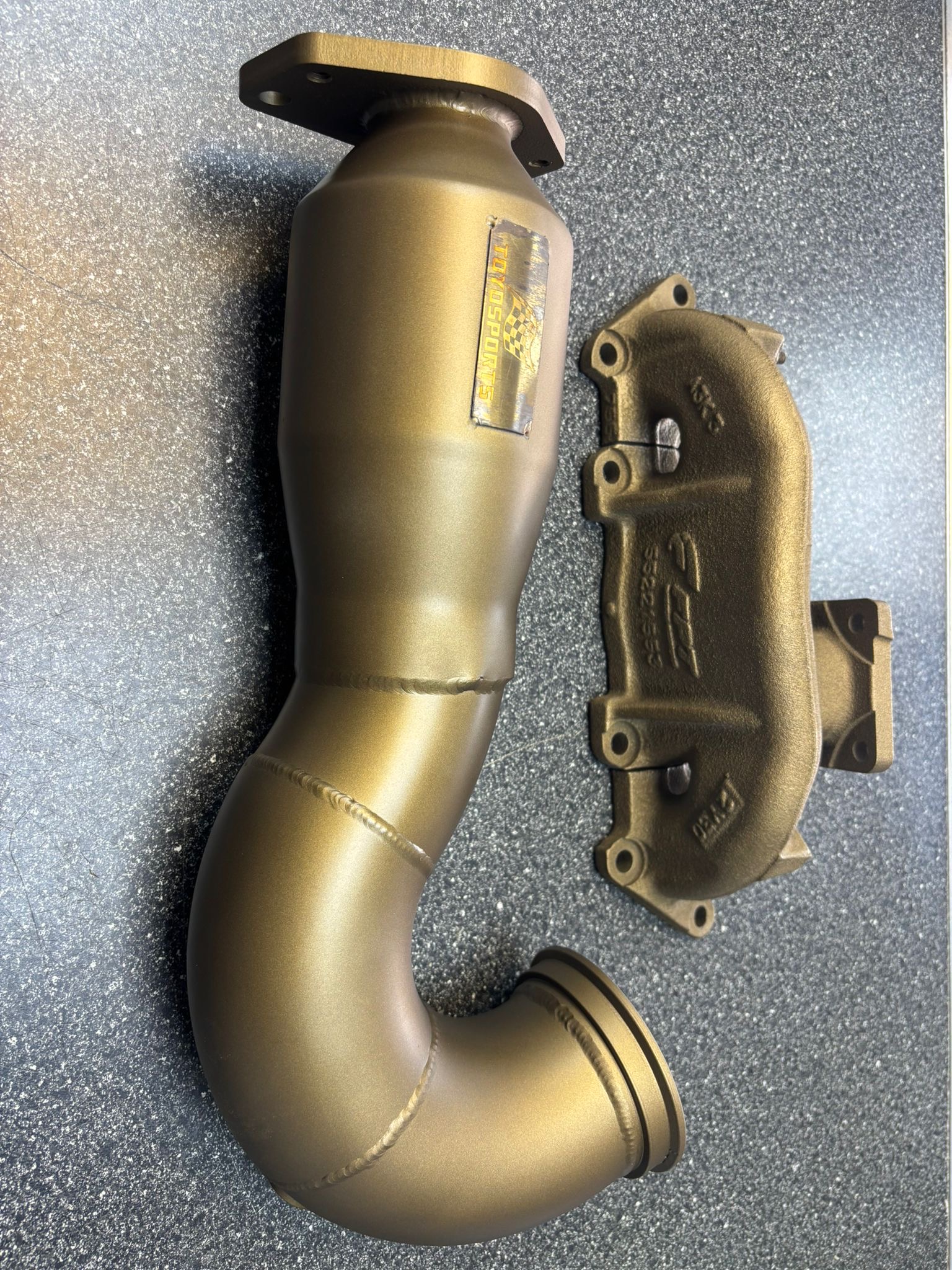 Cerakote Exhaust In Burnt Bronze