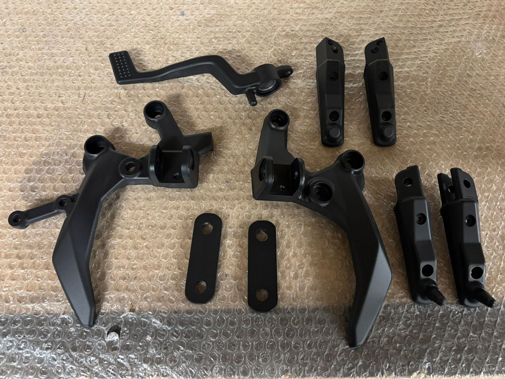 Motorcycle Parts Glacier Black