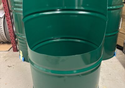 Oil Drums Converted Into Seats