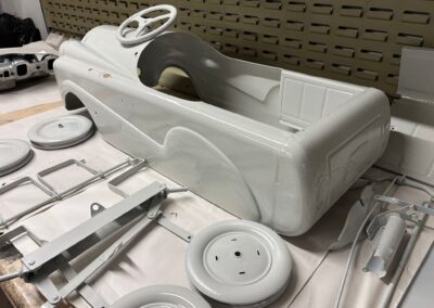 Pedal Car Blast And Epoxy Primed 2