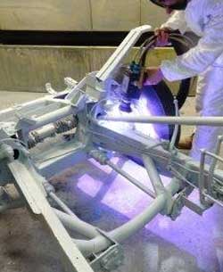 Powder Coated Vehicle Chasis 250x305px