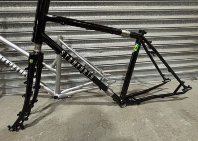 Powder Coated Bicycle Frame 3