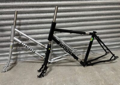 Powder Coated Bicycle Frame 4