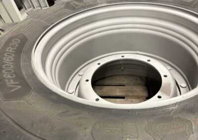 Tracter Wheel Powder Coated 1
