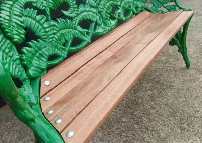 Victorian Cast Iron Bench For Sitting Peoples